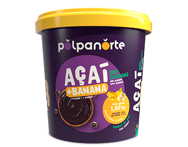 Açaí Pote 1,02kg - banana